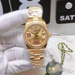 ZL Factory Rolex Datejust 31mm President Women's Watch - Champagne Dial ETA 2671 Automatic
